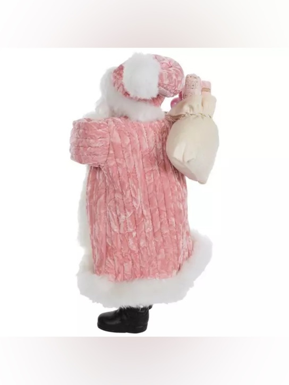 Pink Snowflake Santa - Picture 3 of 3